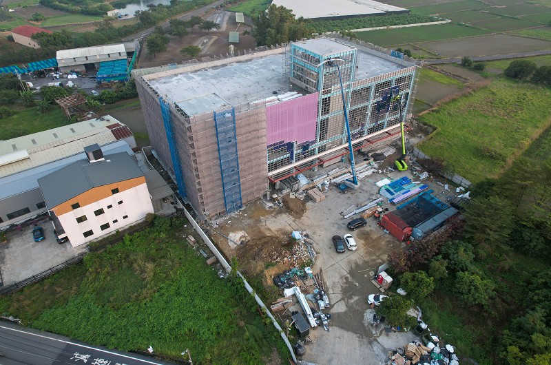 啟賦科技台南市新市區潭頂段廠房新建工程